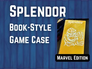 Splendor Game Case with Inserts - Marvel Edition
