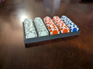 Mini Poker Chip Tray for Railways of the World