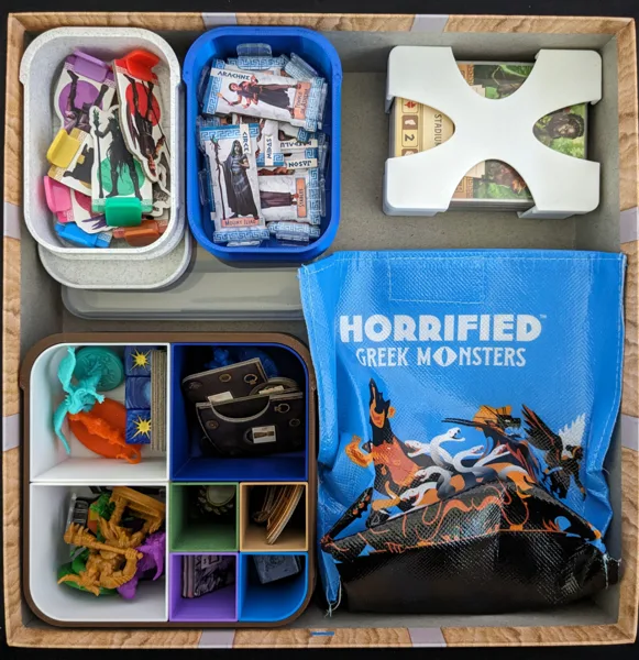 Horrified Board Game Organization