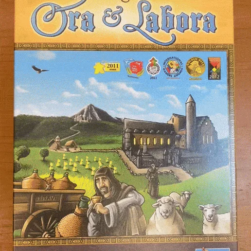 Ora et Labora Board Game Organizer | Insert | Premium Storage Solution - SLEEVED Version - STL file for 3D Printing