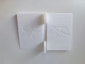 Sea salt & paper insert