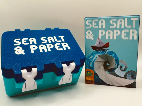 Sea Salt & Paper Box - Snaplock (QR Code Manual)