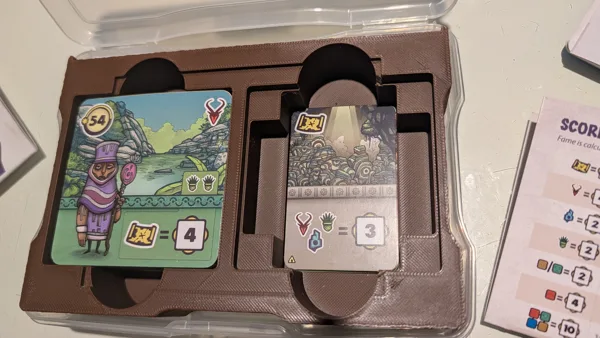 Faraway Board Game Photo Caddy Insert + Expansion
