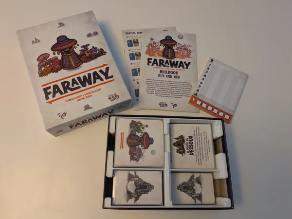 Faraway insert (English/French edition)