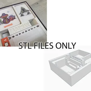 Faraway insert / board game box organizer