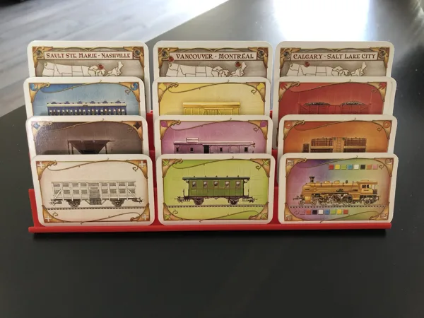 Ticket to ride card deck