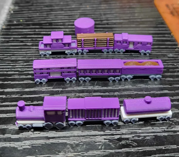 ticket to ride train set multicolor