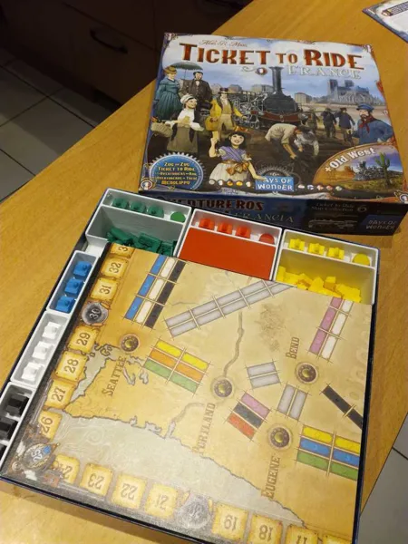 Ticket To Ride  - expansion France - Organizer