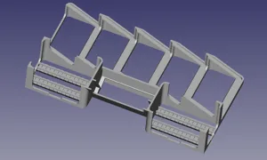 Ticket to Ride Card Tray Organizer - Minimalist - Easy Print Version