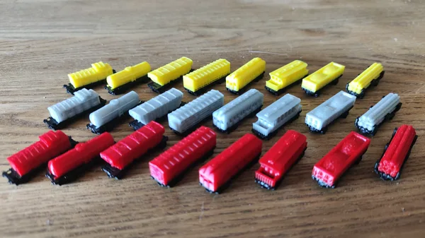 Ticket To Ride - train cars
