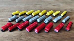 Ticket To Ride - train cars
