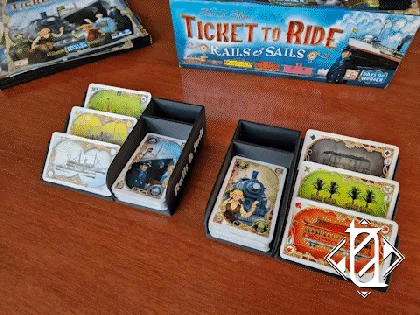 Ticket To Ride | Rails and Sails Card Holder