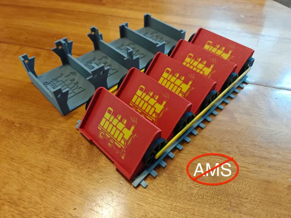 Ticket to Ride Card Trays - NO AMS