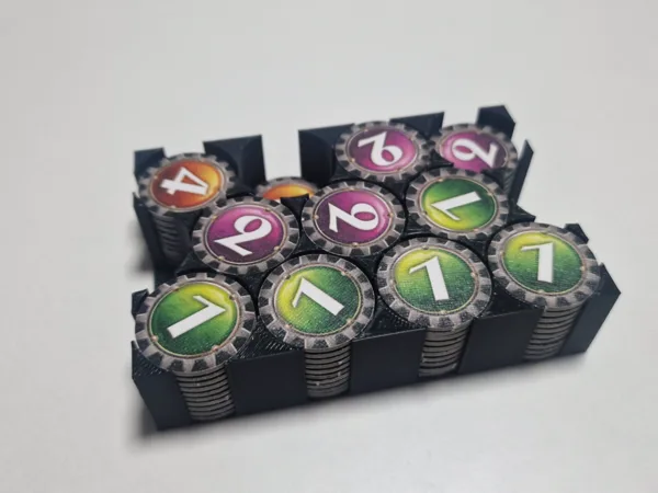 Ticket to Ride Netherlands tokens insert