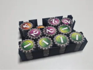 Ticket to Ride Netherlands tokens insert