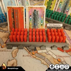 Ticket to Ride Player Organiser