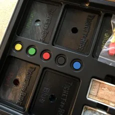 Ticket to Ride USA play pieces boxes