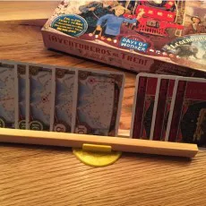 Ticket To Ride (asia) Wooden cardholder bar holder