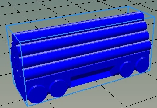 Ticket To Ride Log Car