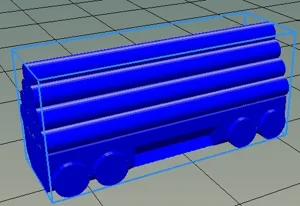 Ticket To Ride Log Car
