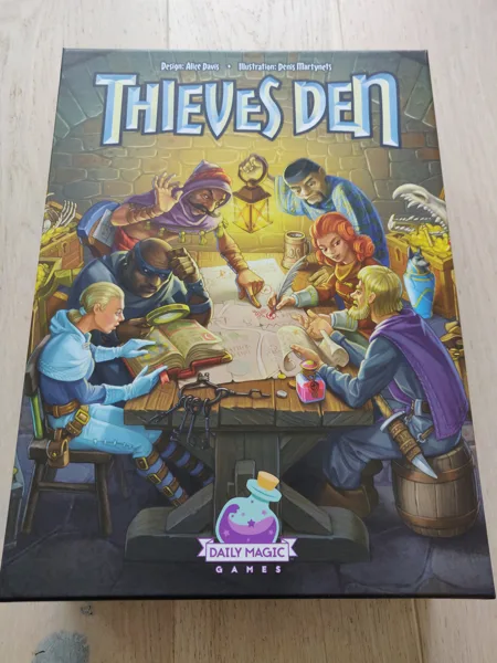Thieves Den Boardgame Insert
