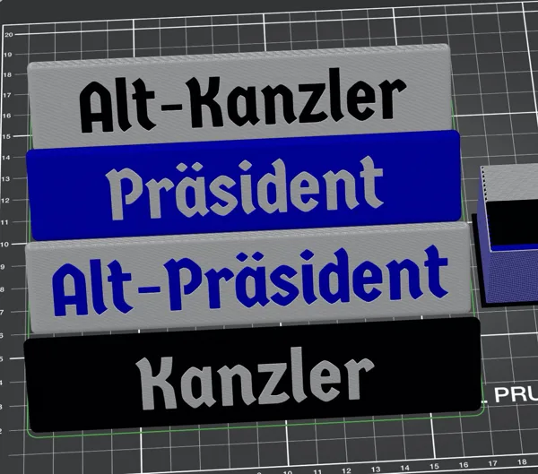Secret Hitler Plaques