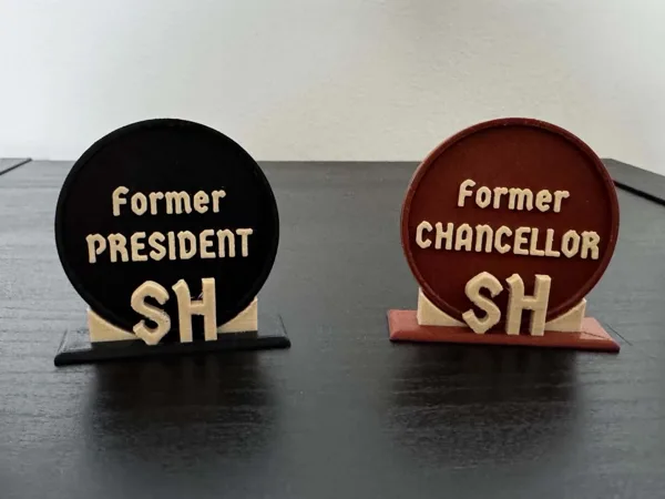 Secret Hitler - Former Chancellor & President Coin