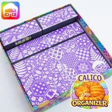 Calico organizer by @ammedia3d [tabletop board game inserts sku: CALICO001]