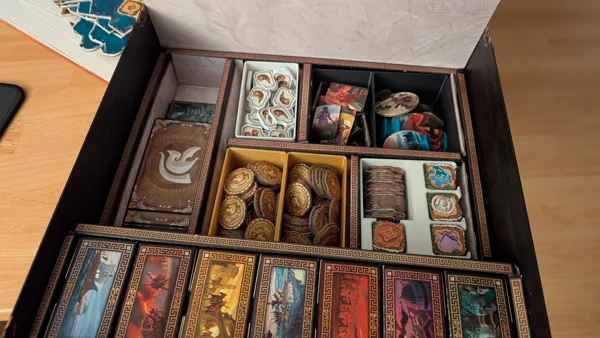 Cyclades Legendary tokens boxes