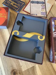 Fantasy Realms & Cursed Hoard Expansion Board Game Box Insert