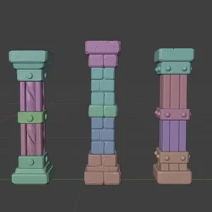 Modular column builder for Your fantasy realms