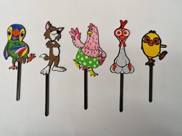 toppers de animales de la granja de zenon