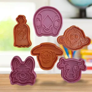 CORTANTES + ESTAMPAS LA GRANJA DE ZENON / ZENON THE FARMER CUTTER + STAMPS
