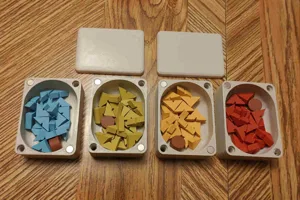 Near and Far Board Game Organizer - Player Boxes