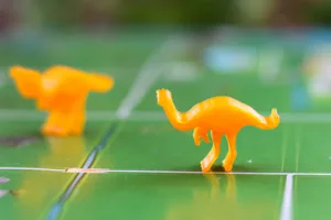 Dinosaur Island Meeple - Gallimimus