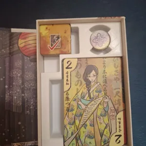 Hanamikoji insert - Compatible with sleeved cards
