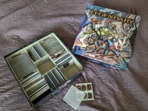 Legendary: A Marvel Deck Building Game + Dark City - INSERT