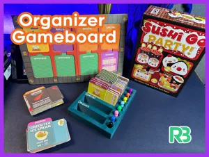 Sushi Go Party  Cardboard Organizer