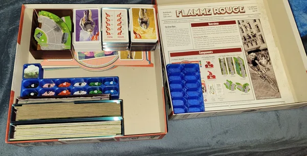 Flamme Rouge Game Box Orginzer with Expansions
