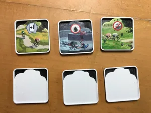 Flamme Rouge Meteo Weather Chits for clumsy people