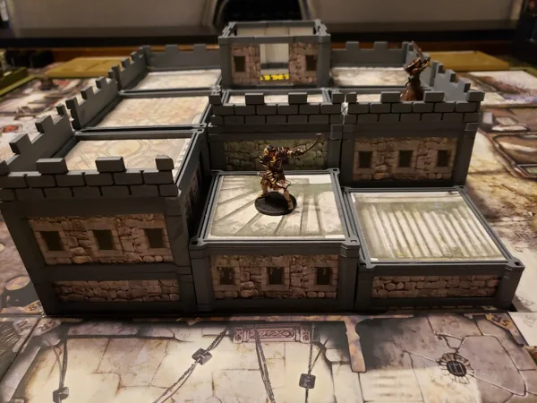 Modular Buildings for Zombicide Black Plague