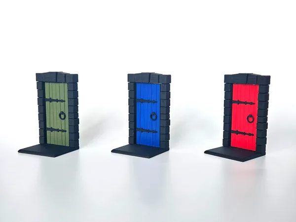 Porte Médiévale pour Zombicide Black Plague