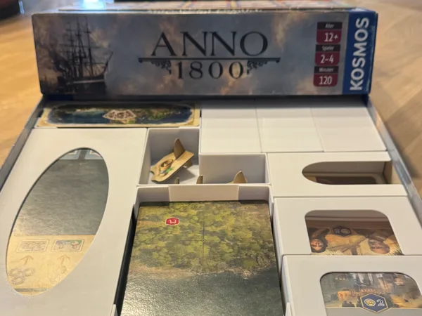 Anno 1800 boardgame insert incl. expansion