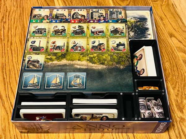 Anno 1800 Boardgame Organizer A1 Mini