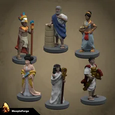 Tapestry Board Game Ancient Civilisation Workers