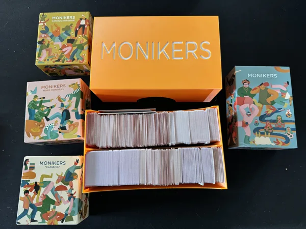 Monikers / Card Games Big Box Storage