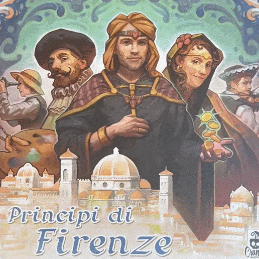 The Princes of Florence Board Game Organizer | Insert | Premium Storage Solution - SLEEVED Version - STL file for 3D printing