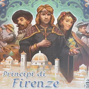 The Princes of Florence Board Game Organizer | Insert | Premium Storage Solution - SLEEVED Version - STL file for 3D printing