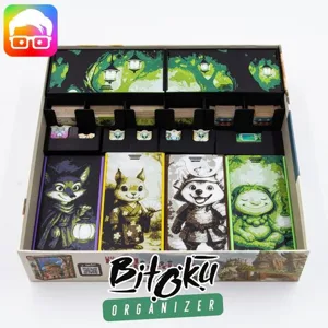 BITOKU BOARD GAME ORGANIZER BY @AMMEDIA3D [TABLETOP BOARD GAME INSERTS SKU: BITOKU001]