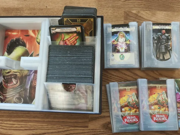 Hero Realms - insert for base and some addons